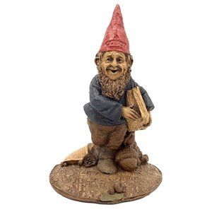 Tom Clark Gnome CROWELL Signed Figurine Ed 44 COA Traveling Salesman Cairn 1984